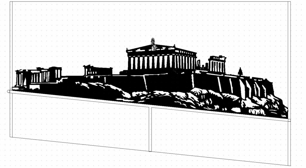 Acropolis cliff