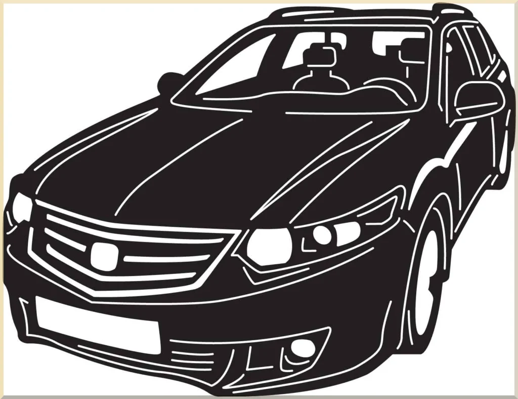 handmade muscle car metal decor