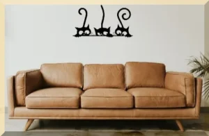 Custom animal silhouette wall decoration